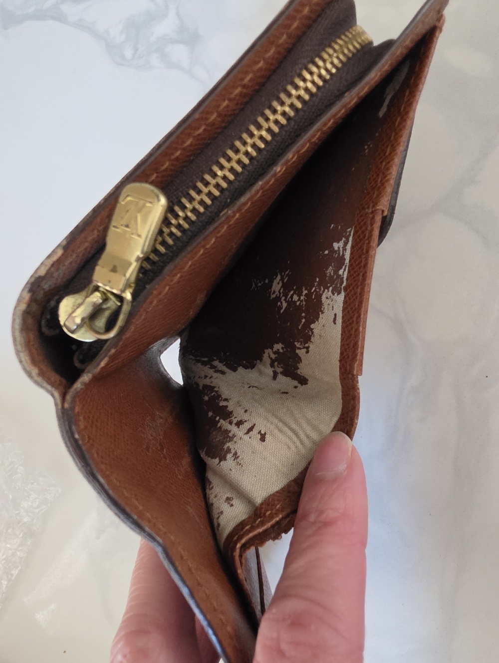 AUTHENTIC Louis Vuitton Monogram Bifold Snap Wallet (Pre-loved Condition!) - Picture 9 of 12